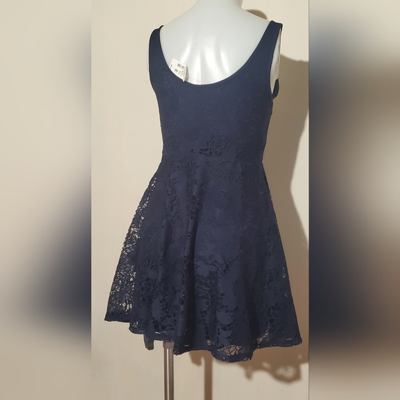 Aeropostale Blue Sleeveless A-line Mini Dress - Picture 5 of 8